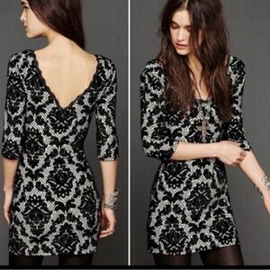 Intimately Free People Fair Maiden Bodycon Dress L